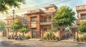 Independent House – Exterior View View at Chilla - for Sale