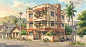  Apartment – Exterior View View at Coimbatore International Airport - for Sale