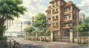  Apartment – Exterior View View at Mogra - for Sale