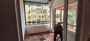 Balcony in 2 BHK Apartment at Sai Blessings Ravet, Ravet – for Rent