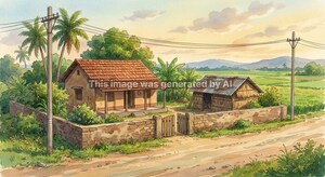  Independent House – Exterior View View at Danavaipet - for Sale