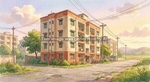  Apartment – Exterior View View at Atgaon - for Sale