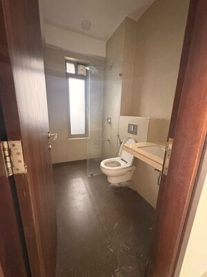 Bathroom in 3 BHK Apartment at Piramal Vaikunth, Balkum Pada – for Rent