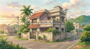  Independent House – Exterior View View at Pedanagamayyapalem - for Sale