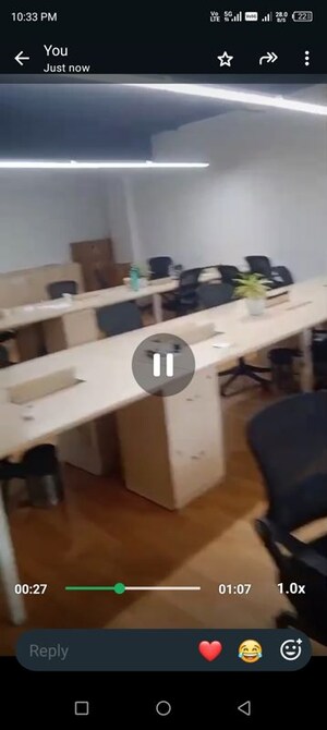 Team Area in  Office Space at Minarch Tower, Sector 44 – for Rent
