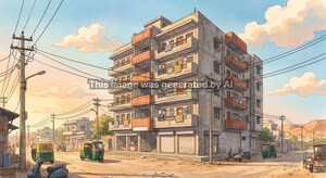  Apartment – Exterior View View at Lalchandpura - for Sale