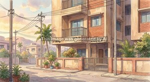  Apartment – Exterior View View at Boisar - for Sale