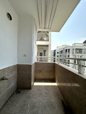 Balcony in 3 BHK Apartment at Lansum Etania, Gachibowli – for Rent