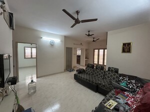 Living Room in 3 BHK Apartment at Sidharth Pearl, Mogappair – for Rent