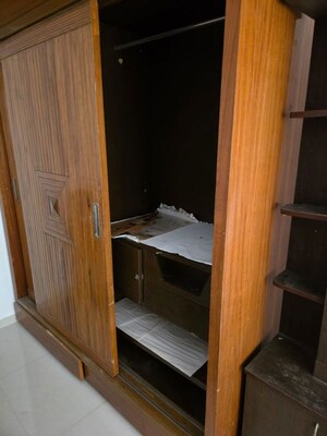 Bathroom in 2 BHK Apartment at GK Dwarka Sai, Rahatani – for Rent