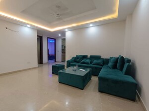 Living Room in 3 BHK Apartment at Saket – for Rent
