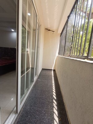 Balcony in 3 BHK Apartment at Saket – for Rent