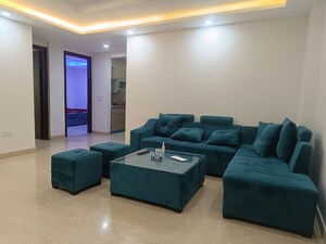 Living Room in 3 BHK Apartment at Saket – for Rent