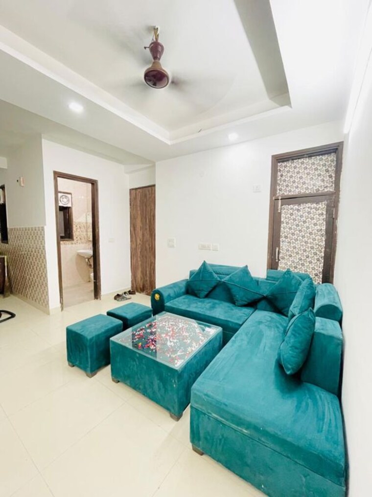 Living Room, saket 1 Bedroom 450 Sq.Ft. Builder Floor In Saket Delhi 10687069