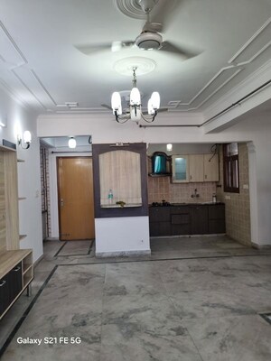 Living Room in 3 BHK Apartment at Sector 12 Dwarka – for Rent