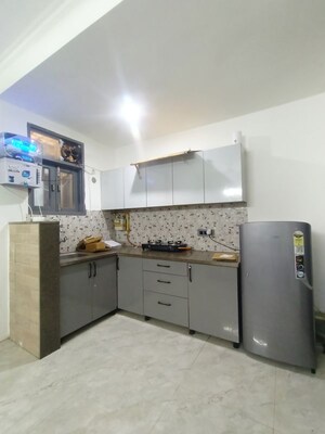 Kitchen in 1 BHK Builder Floor at Saket – for Rent