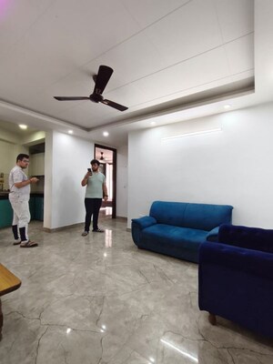 Living Room in 2 BHK Apartment at Saket – for Rent
