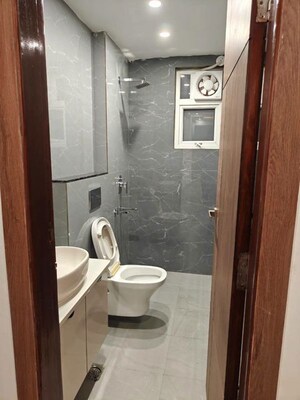 Bathroom in 1 BHK Independent House at Saket – for Rent