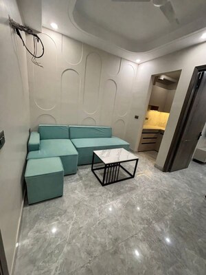Living Room in 1 BHK Apartment at Saket – for Rent
