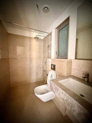 Bathroom in 3 BHK Apartment at Piramal Mahalaxmi, Mahalaxmi – for Rent