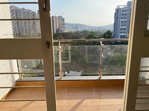 Balcony in 3 BHK Apartment at Anand Vihar Baner, Baner – for Rent