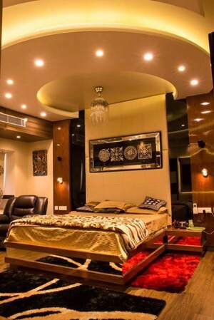 Bedroom in 4 BHK Apartment at Rohtas Presidential Arcade, Vibhuti Khand – for Rent