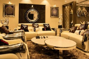 Team Area in 4 BHK Apartment at Rohtas Presidential Arcade, Vibhuti Khand – for Rent