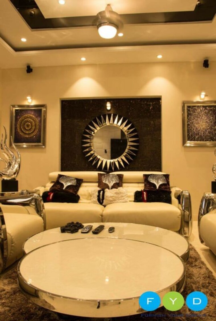Living Room, rohtas-presidential-arcade 4 Bedroom 2450 Sq.Ft. Apartment In Vibhuti Khand Lucknow 10687115