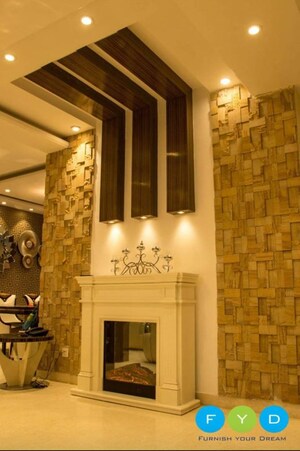 Living Room in 4 BHK Apartment at Rohtas Presidential Arcade, Vibhuti Khand – for Rent