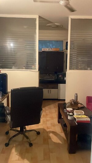 Team Area in 1 BHK Builder Floor at Green Valley Heights, Dhakoli – for Rent