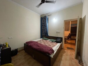 Bedroom in 1 BHK Builder Floor at Green Valley Heights, Dhakoli – for Rent