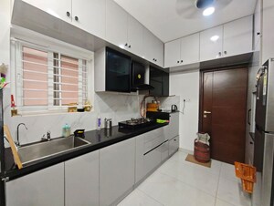 Kitchen in 3 BHK Apartment at Poulomi Avante, Kokapet – for Rent