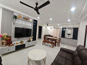 Team Area in 3 BHK Apartment at Poulomi Avante, Kokapet – for Rent