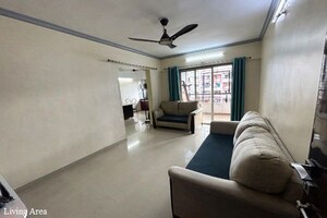 Living Room in 2 BHK Apartment at SG Lanke Vishwajeet Residency, Kharadi – for Rent