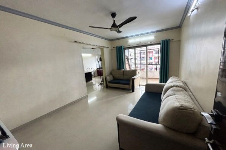 Living Room, sg-lanke-vishwajeet-residency 2 Bedroom 1015 Sq.Ft. Apartment In Kharadi Pune 10687180