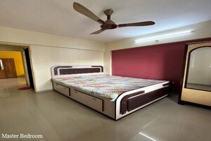 Master Bedroom in 2 BHK Apartment at SG Lanke Vishwajeet Residency, Kharadi – for Rent