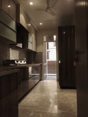 Kitchen in 3 BHK Builder Floor at East Of Kailash – for Rent