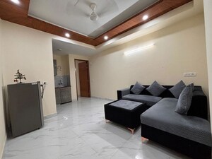 Living Room in 1 BHK Apartment at Saket – for Rent
