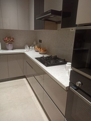 Kitchen in 3 BHK Builder Floor at Central Park The Orchard, Sohna Sector 33 – for Rent