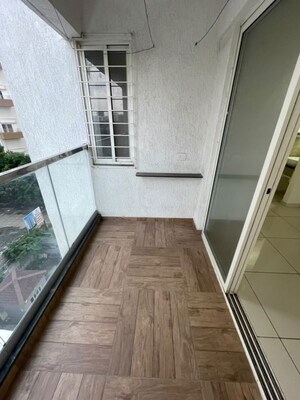 Balcony in 2 BHK Apartment at VJ YashOne Infinitee, Tathawade – for Rent