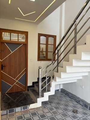 Staircase in 3 BHK Villa at Arsha Madhav Greens, Gomti Nagar – for Sale