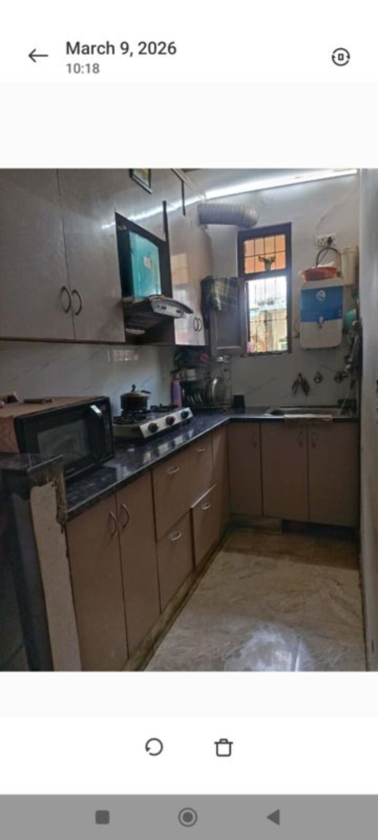 Kitchen, nyay khand i 2 Bedroom 45 Sq.Mt. Builder Floor In Nyay Khand I Ghaziabad 10687332