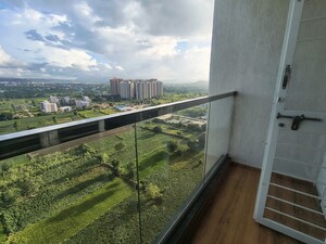 Balcony in 2 BHK Apartment at Kohinoor Sportsville, Hinjewadi – for Rent