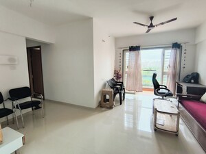 Living Room in 2 BHK Apartment at Kohinoor Sportsville, Hinjewadi – for Rent
