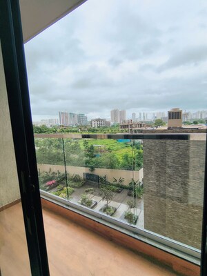 Balcony in 2 BHK Apartment at Kohinoor Sportsville, Hinjewadi – for Rent