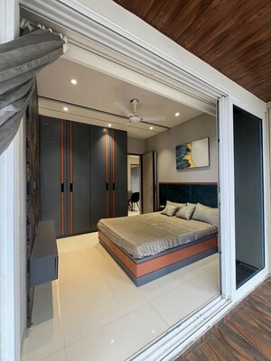 Bedroom in 3 BHK Apartment at Kalpataru Radiance, Goregaon West – for Sale
