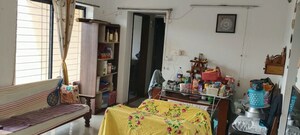Living Room in 2 BHK Apartment at Pride Purple Park Springs, Dhanori – for Rent