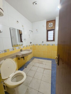 Bathroom in 3 BHK Apartment at CGHS Progressive Apartments, Sector 55 – for Rent