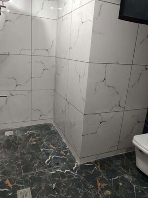 Bathroom in 3 BHK Builder Floor at Sushant Lok I – for Sale