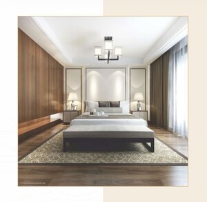Bedroom in 3 BHK Apartment at Fusion The Rivulet, Sector 12 Greater Noida – for Sale
